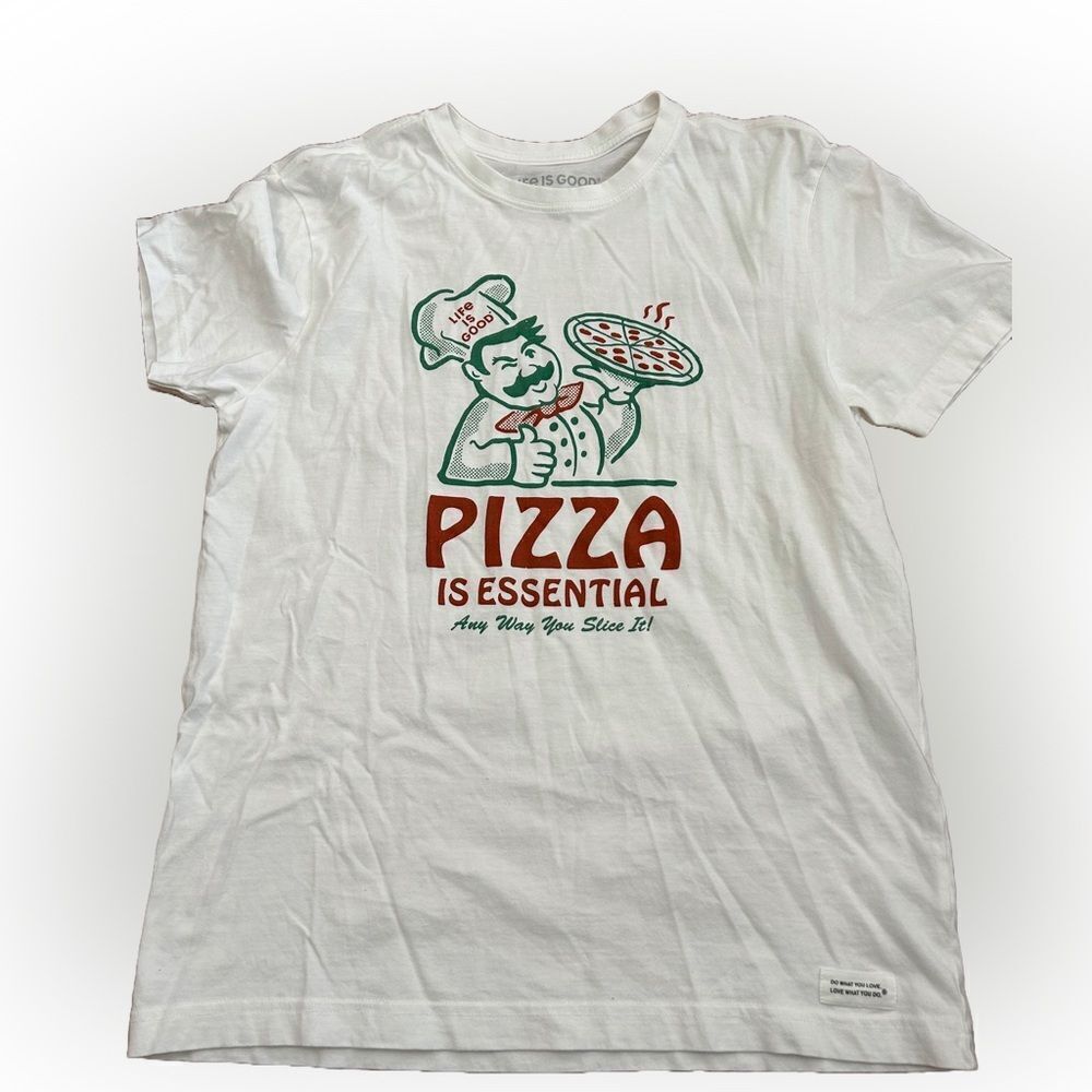 Life is Good Pizza Is Essential Tshirt
